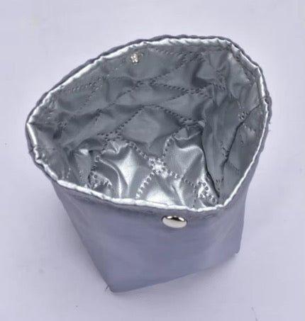 Insulated pocket to keep chicken, cheese (i.e., the "good stuff") cold. "Pay better" when it's harder!